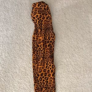 Lularoe leopard print OS leggings